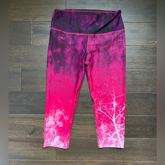 My Inner Fire yoga leggings size 10 EUC - Picture 2 of 5